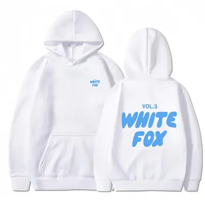 White Fox Hoodie Fashion