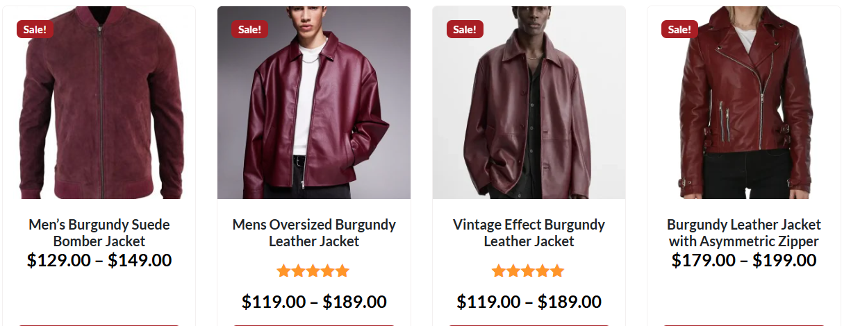 Burgundy Leather Jackets The Bold Statement Every Wardrobe Needs